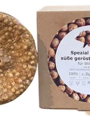 Geprüft Wildlutscher Spezial Leckstein 3 kg Geröstete Erbsen